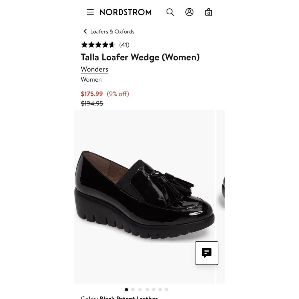 Wondersfly Patent Leather Tassel Platform Wedge Memory Gel Loafers EU 42 US 11 - Picture 8 of 16